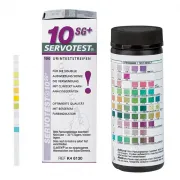 SERVOTEST 10 SG+ Urinteststreifen (100 Teststreifen) 10 Parameter