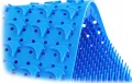Silikon-Noppenmatte gelocht, fr Steril Container 150 x120 mm Blau