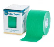 SL StarTape Kinesiologie Tape, 5 cm x 5,5 mtr., Grün
